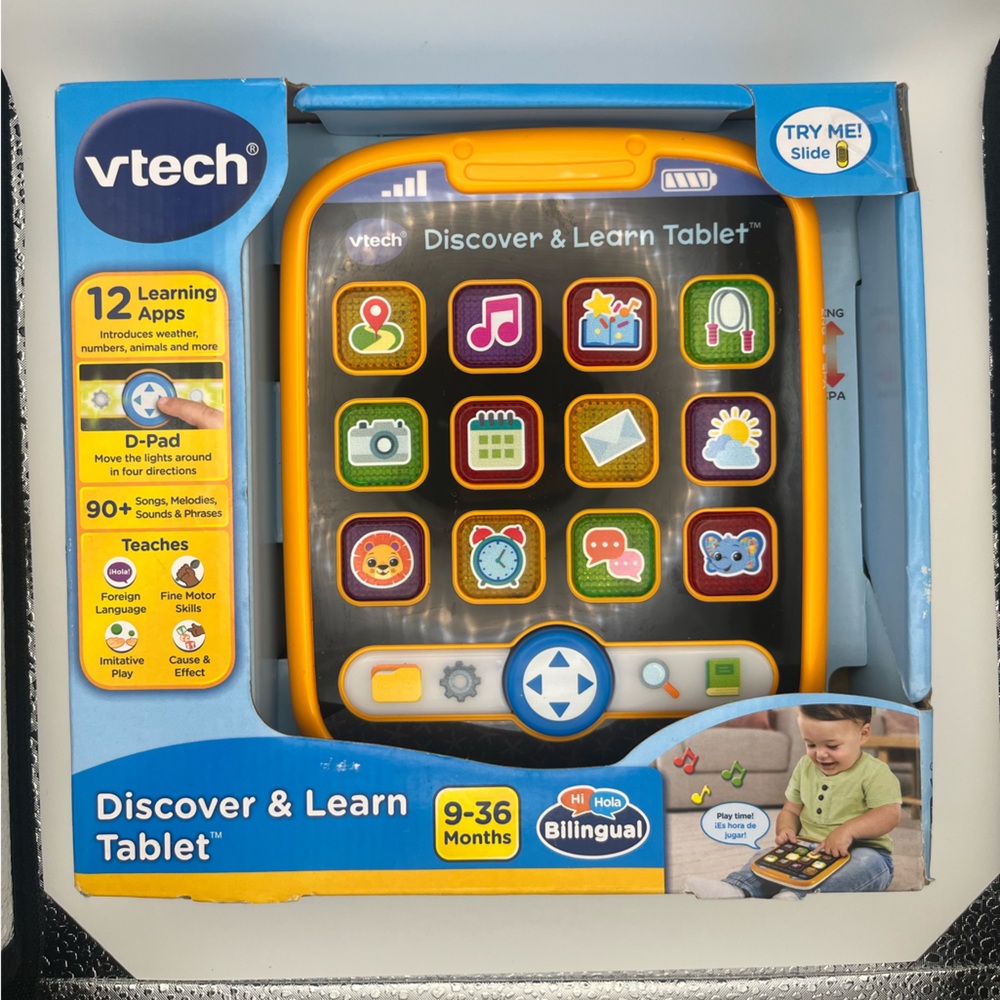 VTech‎ Discover & Learn Tablet - Yellow/Black